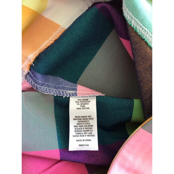 NWT Women’s Crown and Ivy Capris with White Trim Size 16 - Picture 6 of 6